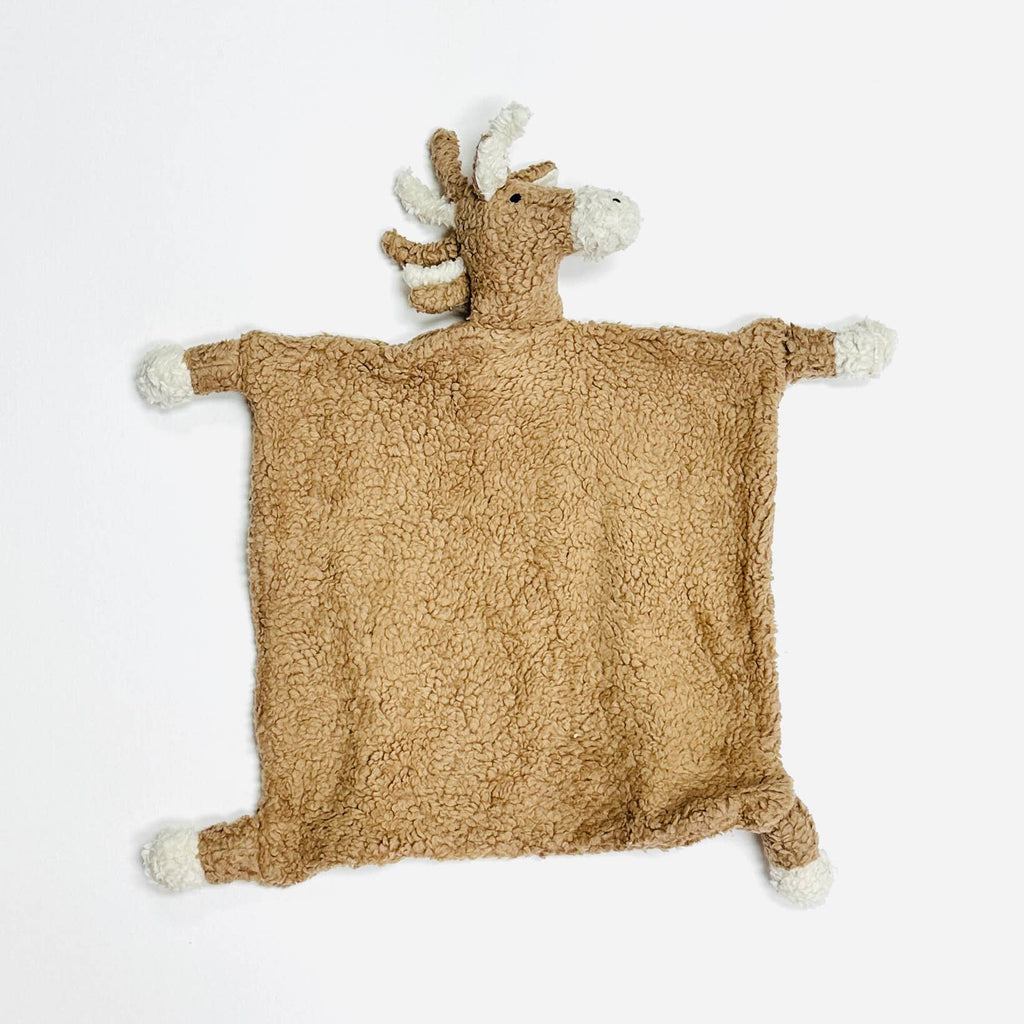 Horse Lovey Organic Cotton Security Blanket for Baby